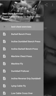 Best Chest Exercises android App screenshot 4